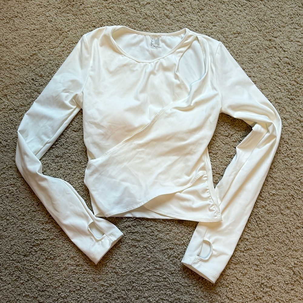 Linc Active Cropped Long Sleeve - Size Small